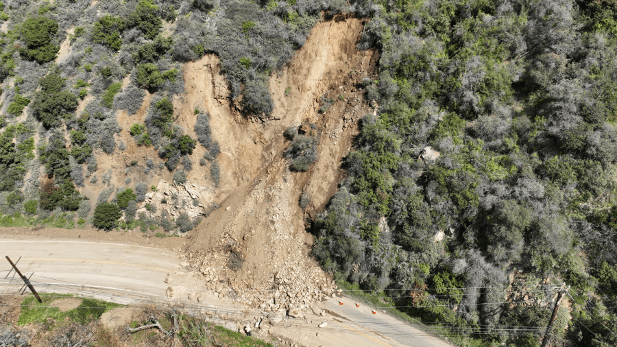 Topanga Canyon Landslide