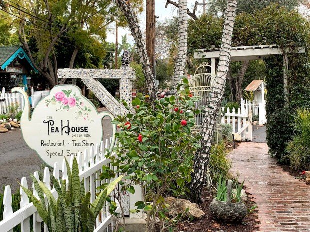 The Tea House on Los Rios is located in the...