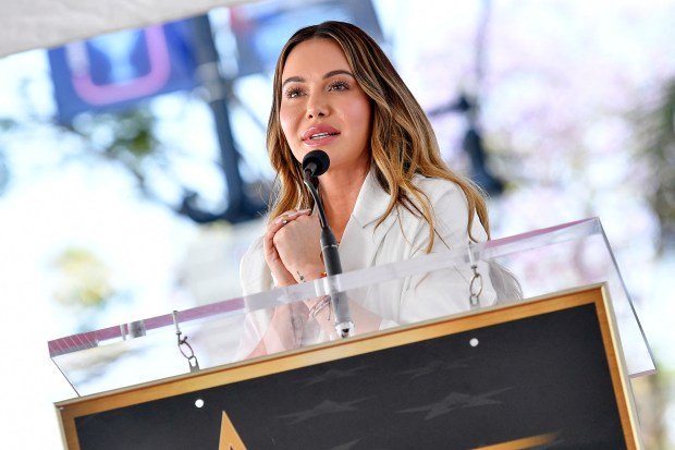 US-Mexican singer songwriter Jenni Rivera’s daughter Chiquis Rivera speaks during...
