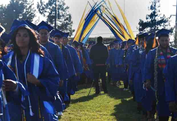 There were 500 grads that took the stage during the...