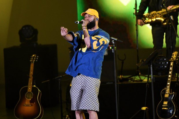 Common performs onstage during The Roots Picnic: Hip-Hop is The...