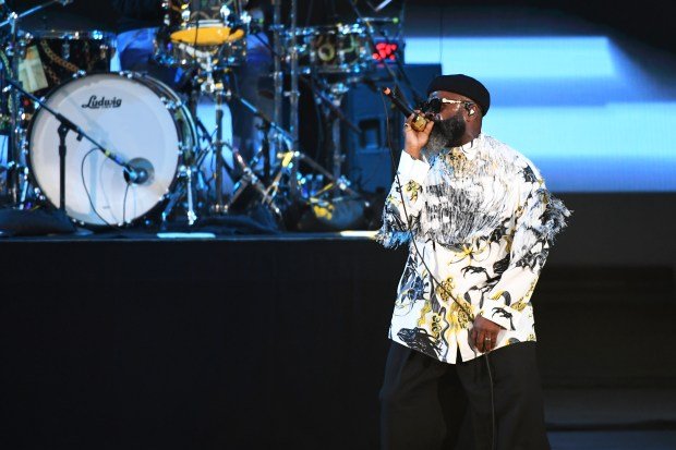 Black Thought of The Roots performs onstage during The Roots...
