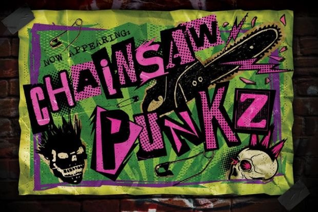 The Chainsaw Punkz scare zone coming to Halloween Horror Nights at Universal Studios Hollywood. (Courtesy of Universal)