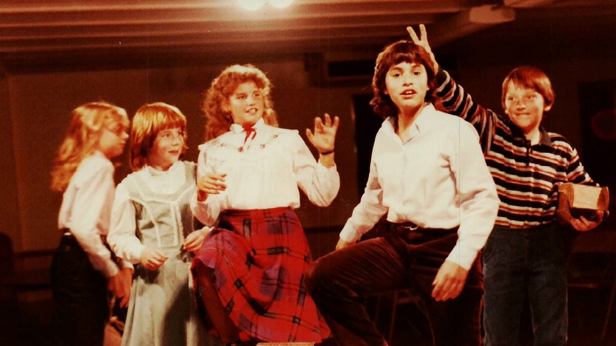 Jonelle Matthews performing in a school play.