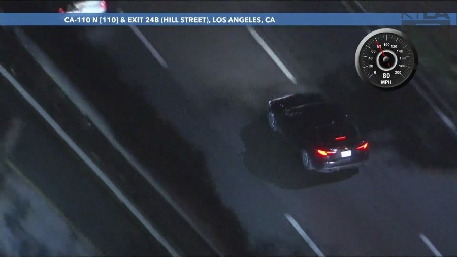 Pursuit suspect escapes