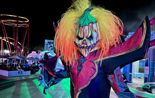 Fright Fest Extreme at Six Flags Magic Mountain. (Photo by Brady MacDonald, Orange County Register/SCNG)