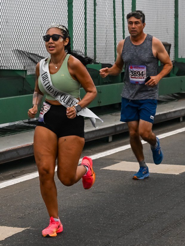 Thousands of runners gather to participate in the 15th annual...