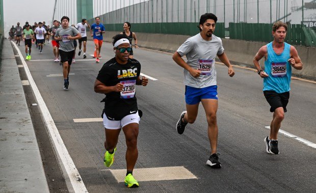 Thousands of runners gather to participate in the 15th annual...