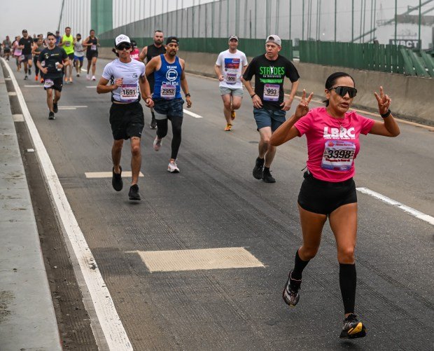 Thousands of runners gather to participate in the 15th annual...