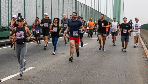 Thousands of runners gather to participate in the 15th annual...