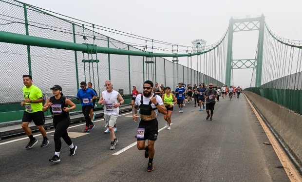 Thousands of runners gather to participate in the 15th annual...