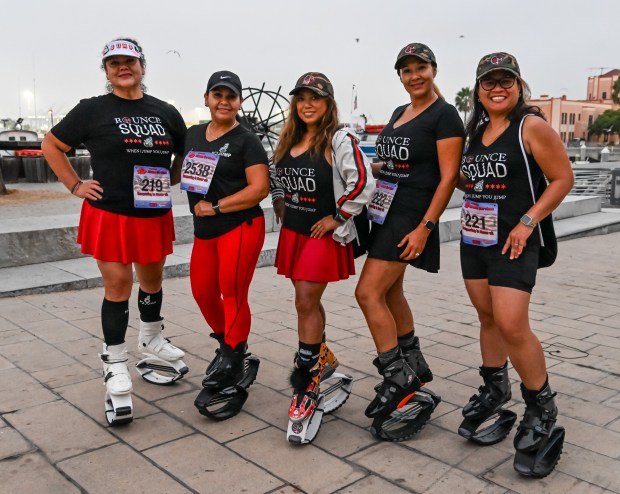 Thousands of runners gather to participate in the 15th annual...