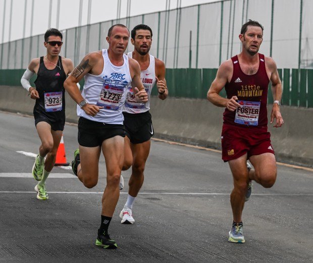 Thousands of runners gather to participate in the 15th annual...