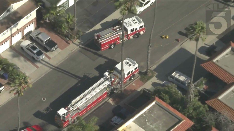 A methane gas leak forced evacuation orders in Ventura on September 19, 2024. (KTLA)